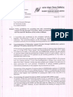 Policy Guidelines For Providing Last Mile Connectivity For Provisioning of Leased Circuits Through FTTH Policy