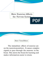 Effects of Exercises On NERVOUS Systems