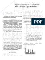 Huffman Coding A Case Study of A Comparison