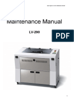 Laser Engraver LV-290 Maintenance Manual