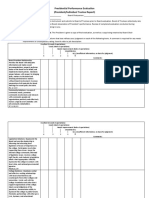 President Annual Evaluation Form