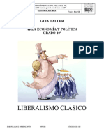 2020 GUIAS #2 ECOPOLÍTICA 10° Liberalismo Clásico