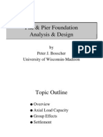 Pile & Pier Foundation Analysis & Design