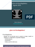 PARTE 1 - Introducción A La Psicolingüística y Al Lenguaje PDF