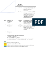 Claus Process Calculation