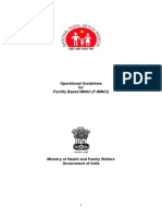 Operational Guidelines For Facility Based IMNCI (F-IMNCI)