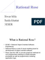 AGL: Rational Rose: Siwar Hlila Saida Khattat 3eser