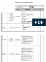 Air Blowing and Water Flushing Work - Risk Assessment PDF