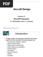 Aircraft Design: Lecture 2: G. Dimitriadis and O. Léonard