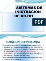 Rotación de Personal