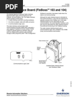 Radio Interface Board (Floboss 103 and 104) : Specification Sheet