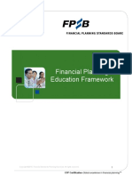 Financial Planning Education Framework