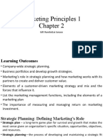 Principles of Marketing 1 Chapter 2