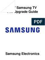 2017 Samsung TV F/W Upgrade Guide