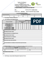 Macabaclay National High School: Teacher'S Monitoring & Evaluation Report