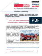 Ficha de Autoaprendizaje Semana 3-2 Noviembre Comunicación 5° Grado