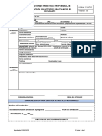 EX-F41 Formato Solicitud de Práctica Por El Estudiante v3