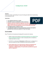 Teaching Practice-ELT619: Assignment 4-Week 3 Lesson Plan Spring 2020 Total Marks: 5 6 - 30