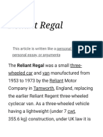 Reliant Regal - Wikipedia