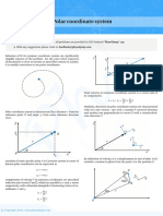 4 Polar Coordinate System