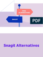 Snagit Alternatives