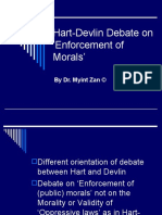Hart-Devlin Debate On Enforcement of Morals': by Dr. Myint Zan ©