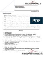 CBSE 10th Science Sample Paper 2