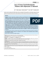 Metanalisis Comparacion de La Eficacia de de La Psicoterapia en Pacientes Deprimidos