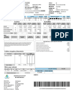 Factura de Agua Julio 2020