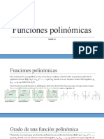 Funciones Polinómicas: Grado 11