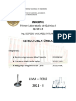 Informe Lab 1 Quimica