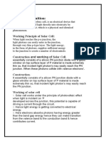 Solar Cell Definition