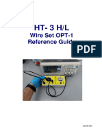 Wire Set OPT-1 Reference Guide: HT-3 H/L