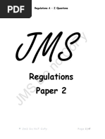 Regulations June 2020 v5.1 26.08.2020 Electricians Paper 2 PDF