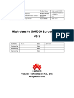 High-Density UA5000 Survey Guide V5.3: Huawei Technologies Co., LTD