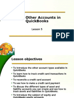 Using Other Accounts in QuickBooks