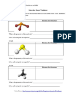 S-C-6-3 - Molecular Shapes Worksheet and KEY