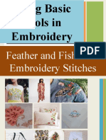 Fishbone and Feather Stitch