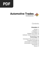 Automotive Trades: Workbook