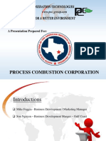 Process Combustion Corporation: A Presentation Prepared For