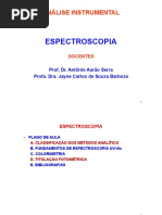 Uv Vis Exercicios