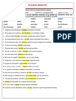 Práctica de Los Conectores de Adición 3°