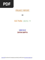 A2Z Robo: Project Report