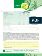 Formulas Limpeza