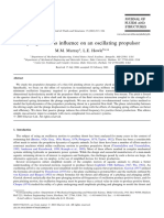 2003.spring Stiffness Influence On An Oscillating Propulsor