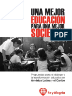 Una Mejor Educación para Una Mejor Sociedad