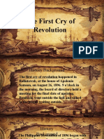 The First Cry of Revolution