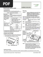 RS-232 Option Card For HAWK: Procedure Mounting Option Cards On A HAWK 2xx/6xx