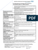 Patients With Clostridium Difficile Associated With Diarrhoea Management of - CA1001 v8.1 - C12