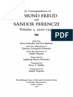 Sigmund Freud - Correspondence To Sandor Ferenczi Vol 3 1920-1933 PDF